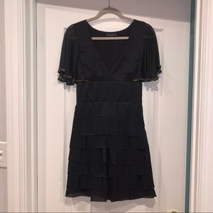 BEBE DesignLab flutter sleeve Ballerina Dress